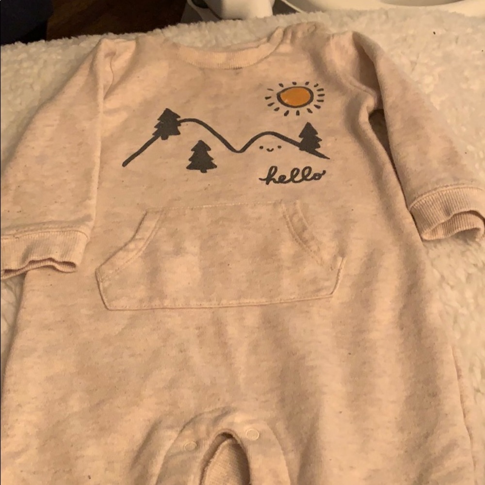 Natural colored onesie